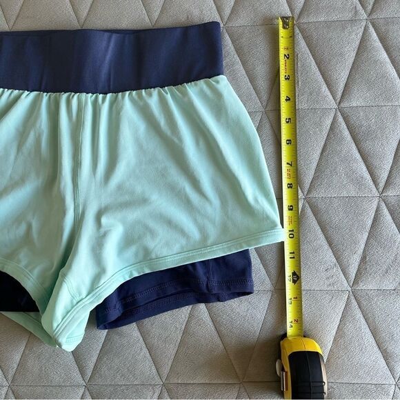 Fabletics Women's Comfort Band Shorts with Biker Shorts Liner Size Small - Picture 6 of 11